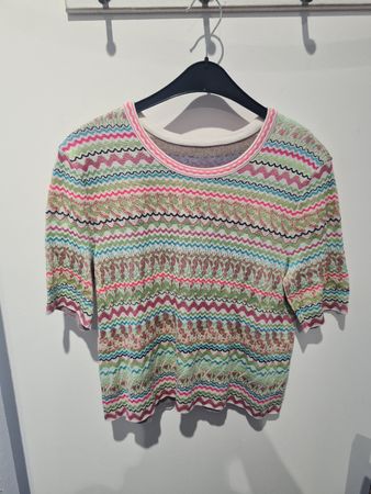 Marc Cain Pullover Damen N2 mehrfarbig gestrickt top 