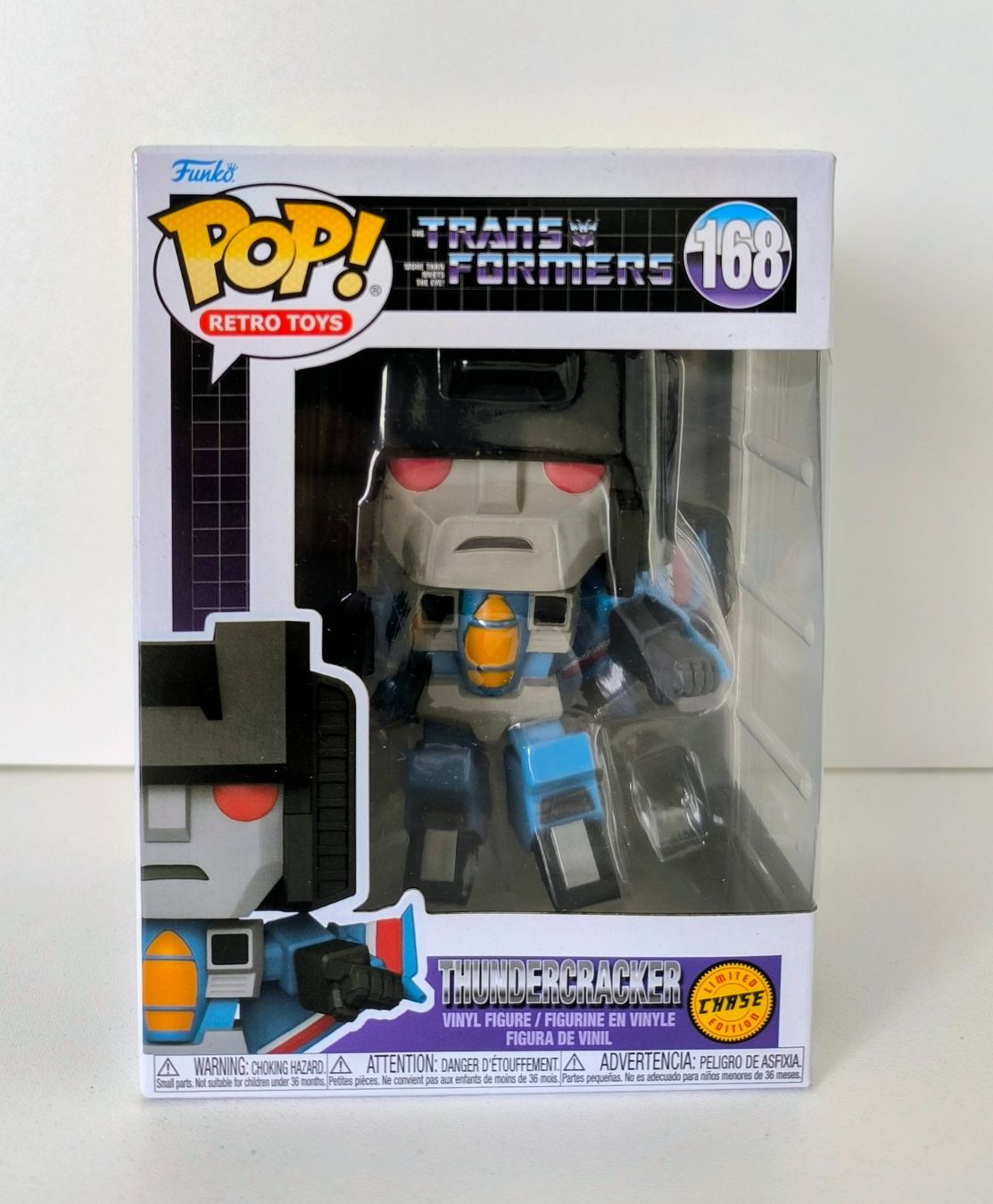 Funko Figurines: Funko Pop CHASE 168 Trans Formers Thundercracker – Neuf avec emballage d'origine à Muttenz par hak_dsk9