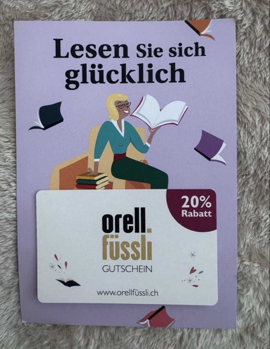 Buoni: Orellfüssli 20% Rabatt – Nuovo e nell'imballaggio originale da Sins venduto da sum_lv6d