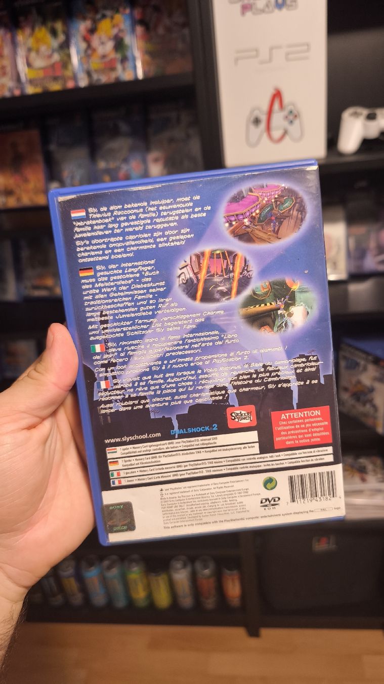 Sony Giochi: Sly Raccoon - Playstation 2 – Usato da Wangen b. Olten venduto da CrossasPlays 1