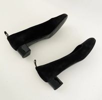 Escarpins Louis Vuitton Vintage – Daim noir – Taille 37