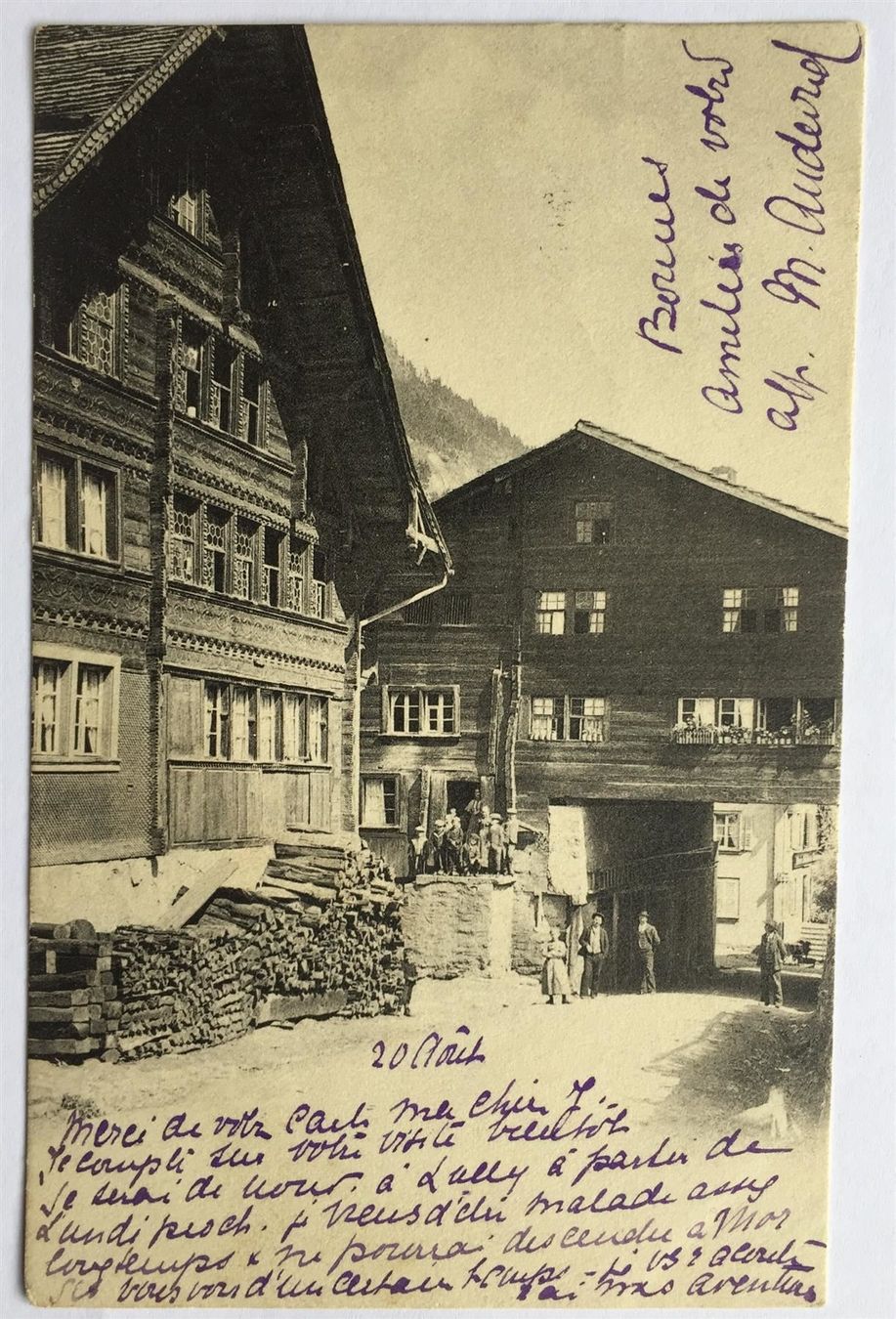 Cartoline postali: WASSEN Durchpass der Gotthardstrasse – Usato da Jona venduto da philajona
