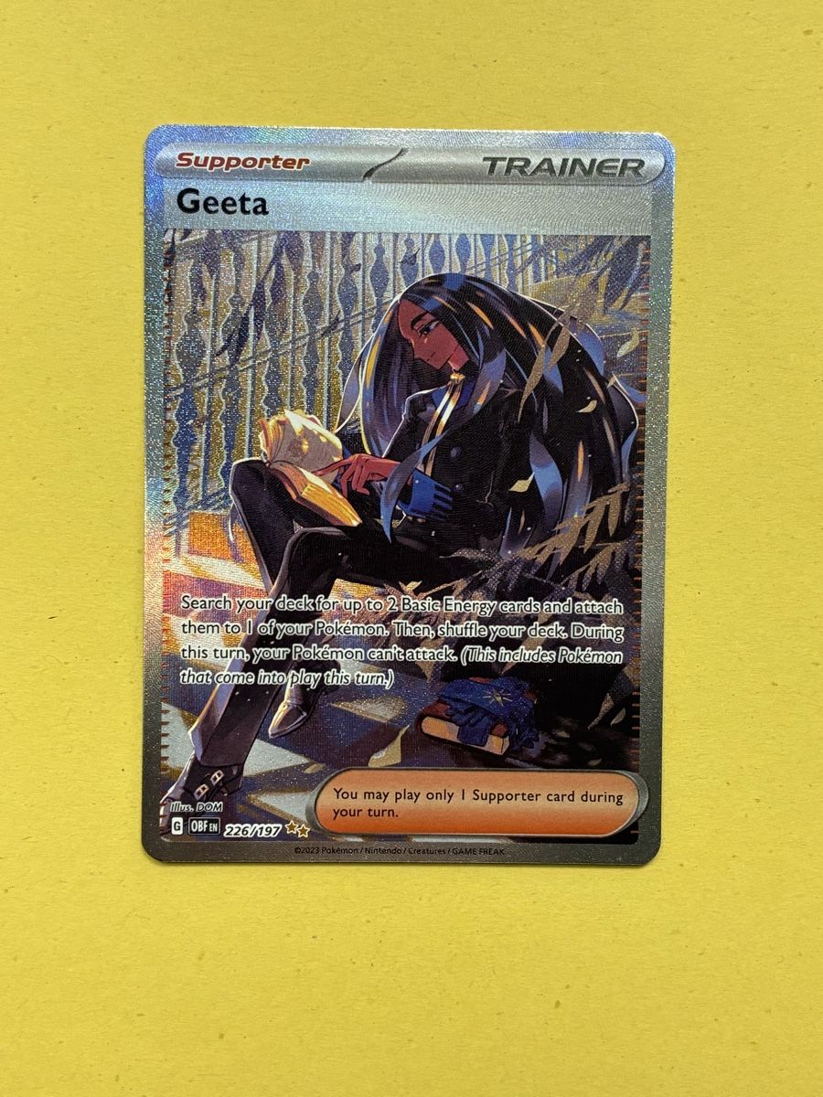 Pokémon Sammelbilder & Trading cards: Geeta – Gebraucht aus Winterthur von chp_5plc