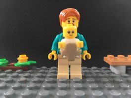 Lego City Minifigur - cty1880 / njo0446 Vater + Baby (60454)