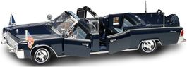 1:24-1961 Lincoln X-100 Kennedy Car - DieCast metall