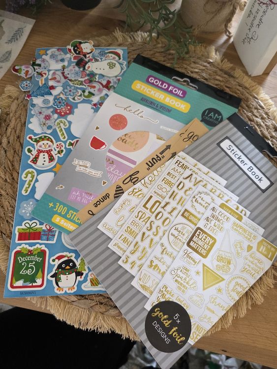 Sticker Set DIY Scrapbooking (Gebraucht) in Klosters für CHF 10 – mit ...