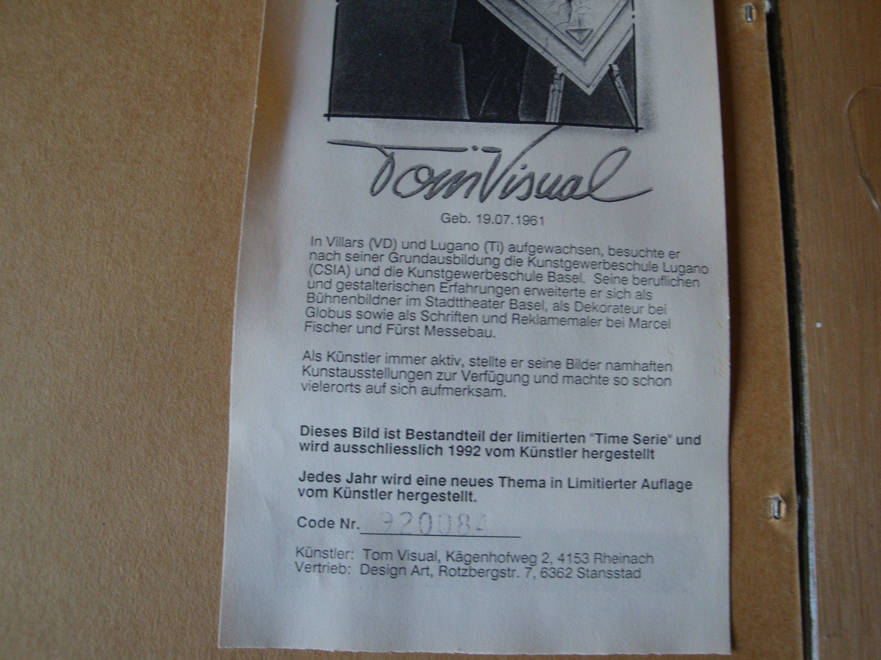 Foto & Immagini: Dekoratives Musik Noten Bild "Classic Time" mit Rahmen – Usato da Enggistein venduto da mach1 7
