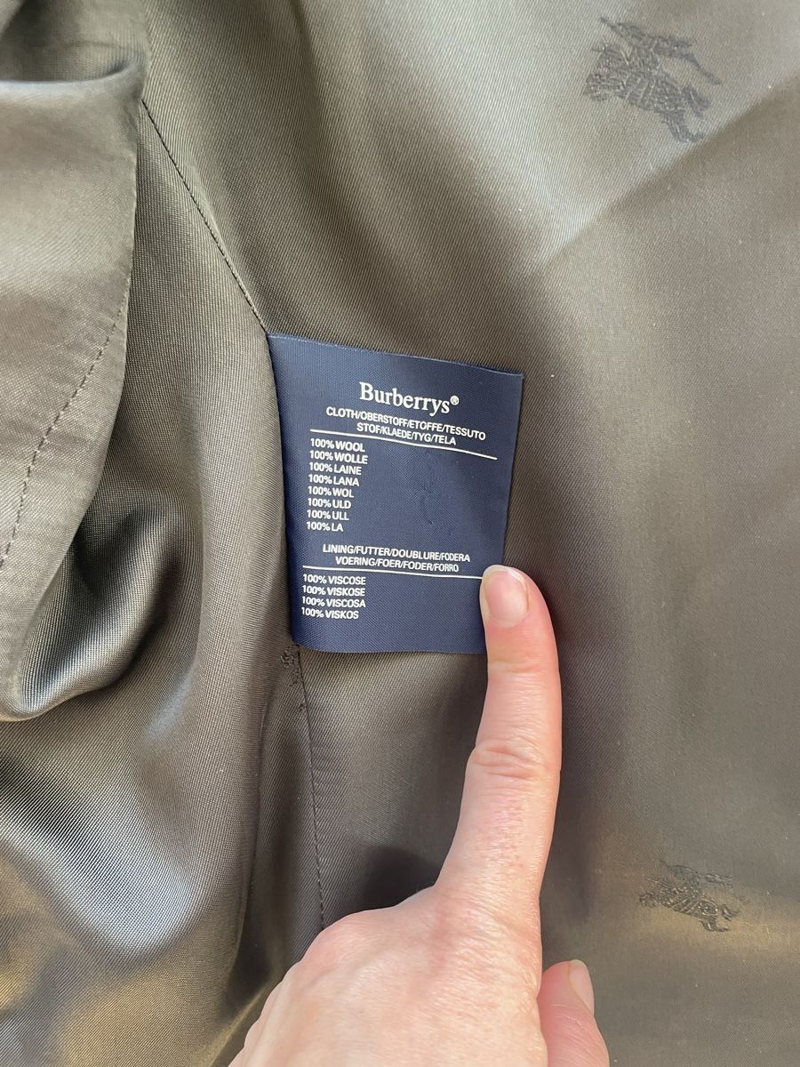Burberry Giacche: Burberry wool blazer – Usato da zürich venduto da Ildiavolovesteprada 5