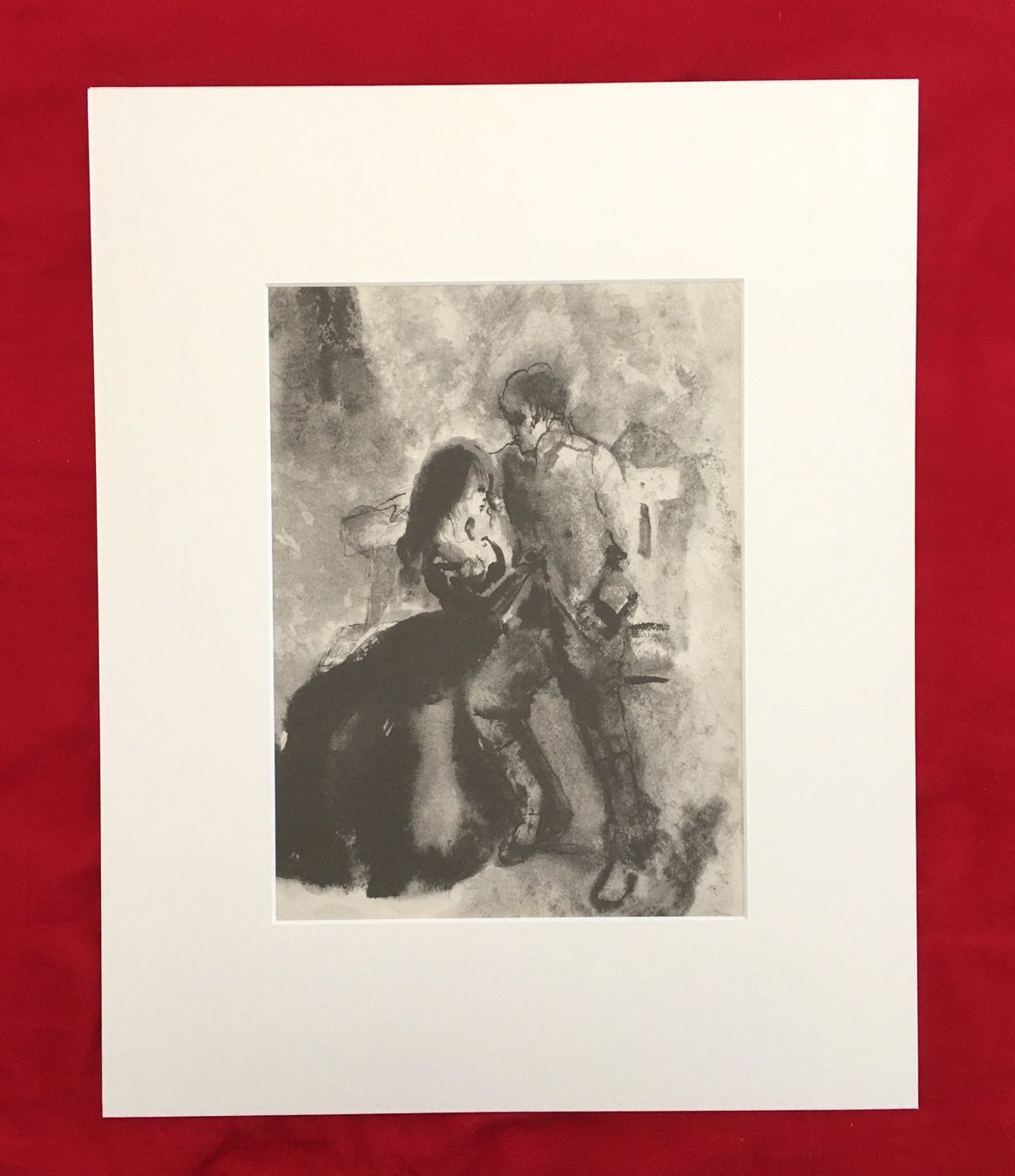 Grafica & Litografie: Leonor Fini        "Adieu X" – Usato da Nennigkofen venduto da Sommersonnen