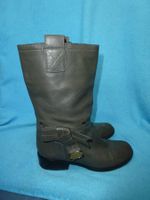 MARC JACOSBS LEDER STIEFEL GR 39 SCHLAMM ECHTLEDER SCHLUPF