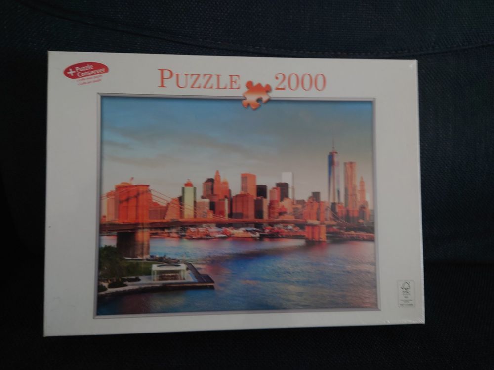 Puzzle Ravensburger 1000 Pièces - Vue De New York, Ville Américaine