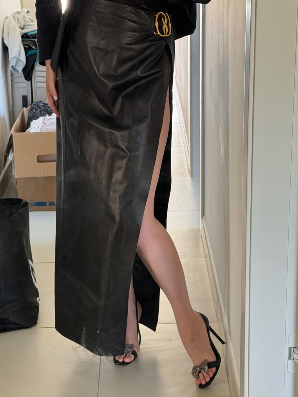 Bally Röcke: Bally Leder Maxi Rock – Neu (gemäss Beschreibung) aus Montagnola von Milena_L 1