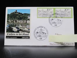 BRD 1970 Fremdenverkehr III FDC
