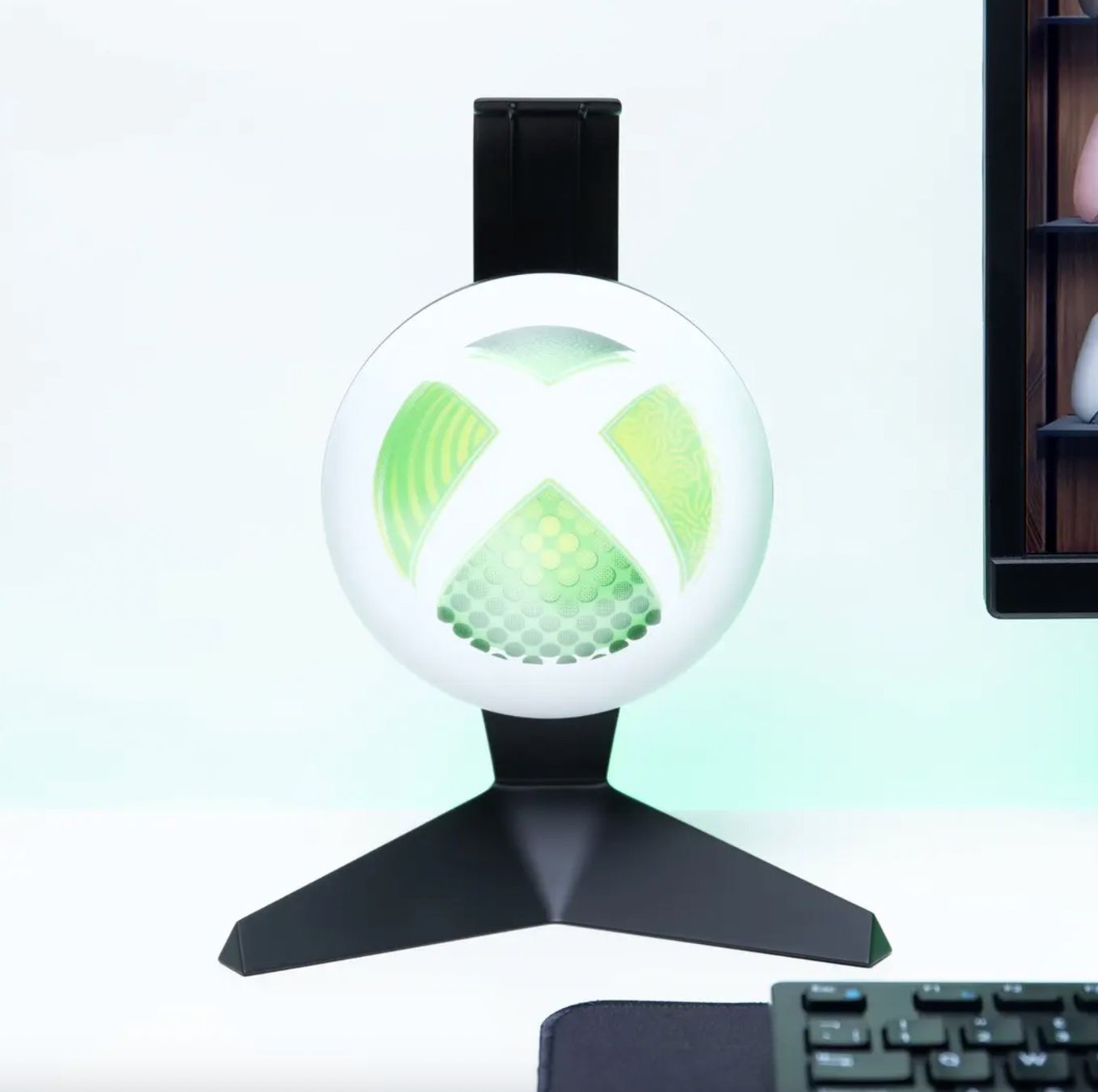 Altro in Decorazioni & Accessori: XBOX - LOGO - SUPPORT POUR CASQUE AVEC LAMPE – Nuovo e nell'imballaggio originale da Châtelaine venduto da BONNE_AFFAIRE 3
