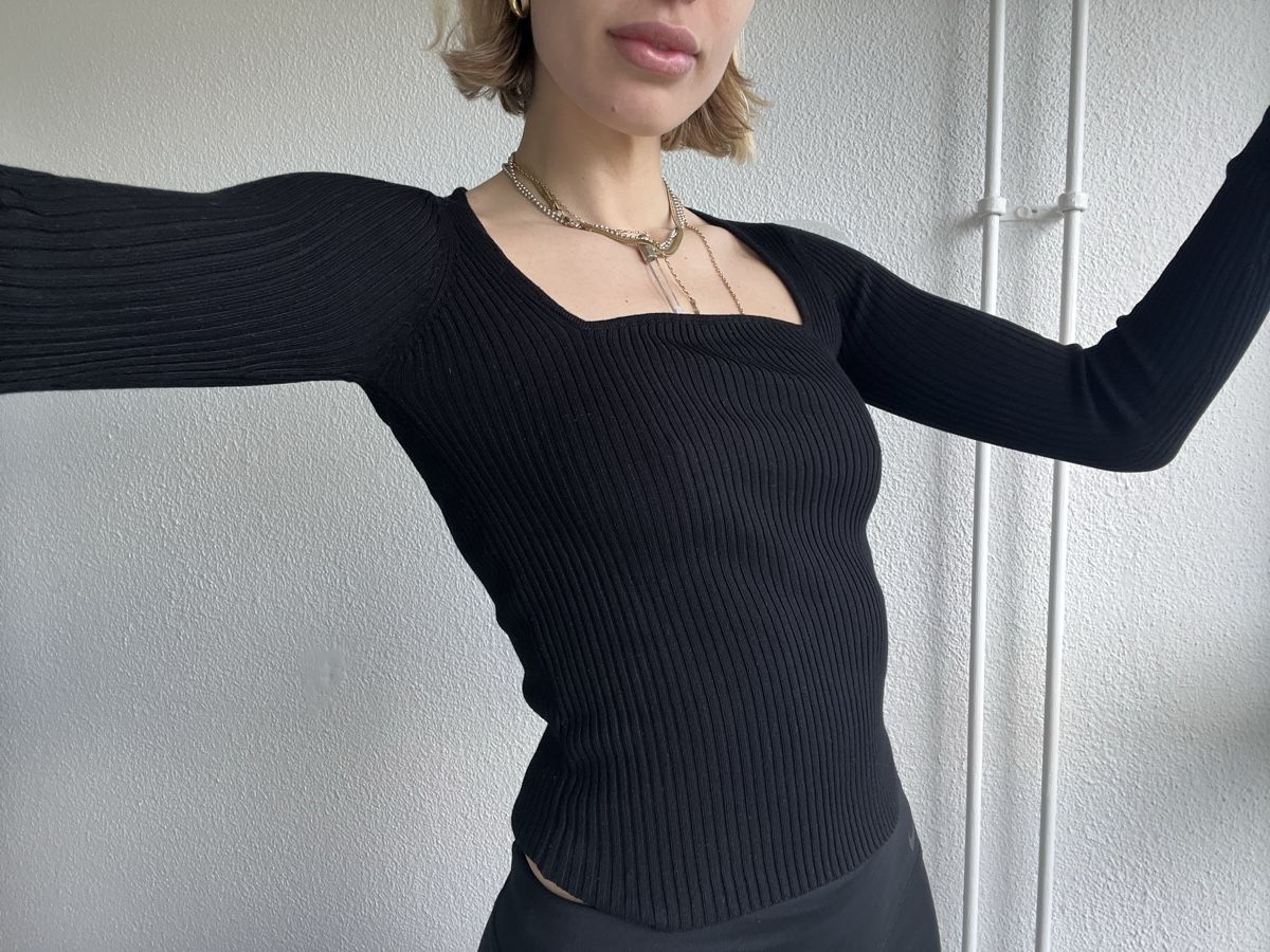 Mango Top: Langarm Top – Nuovo (secondo la descrizione) da Zürich venduto da forestF4iry 1