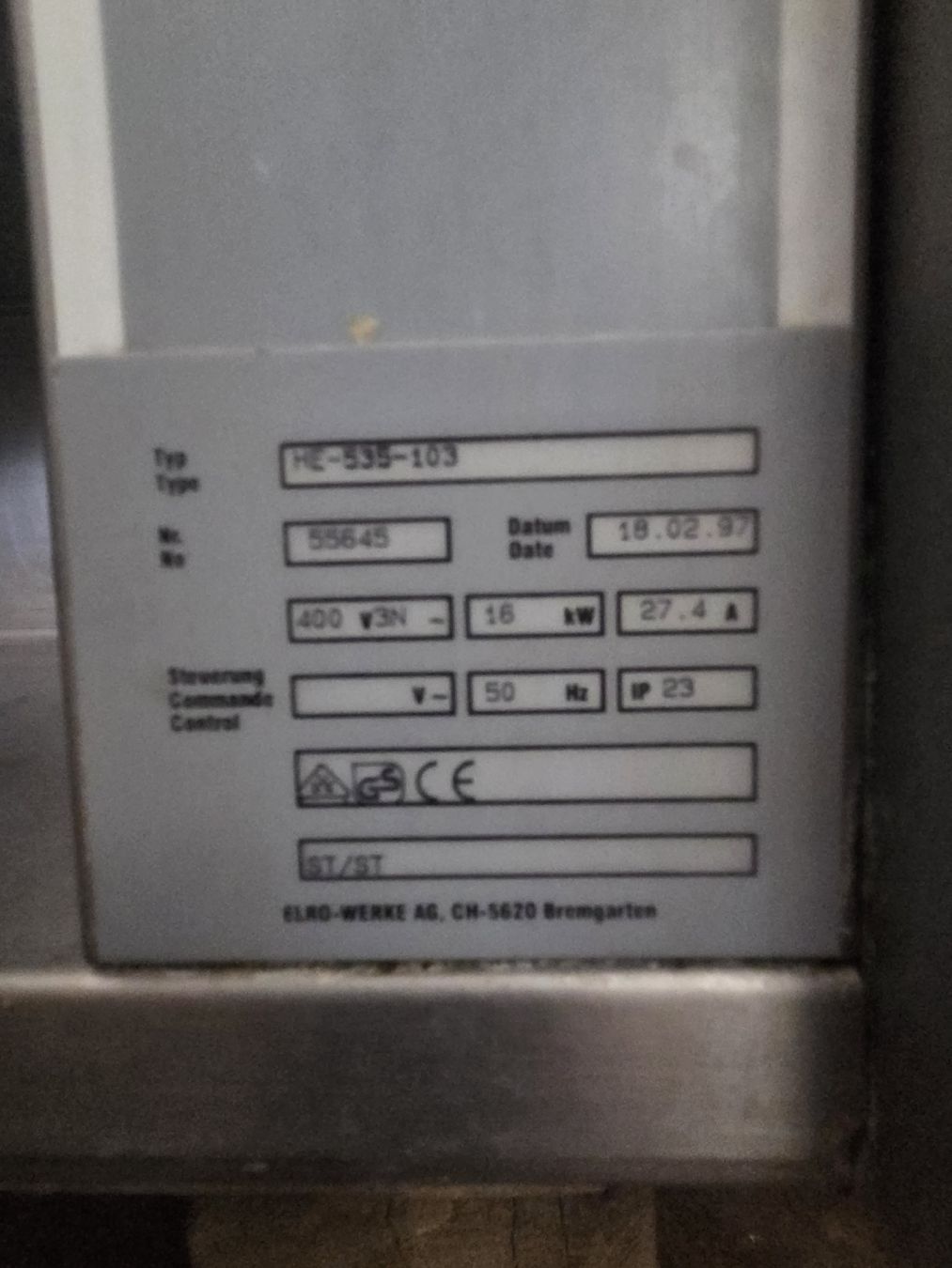 Cucine: ELRO Gastro Glaskeramik-Herd  – Usato da Menziken venduto da sbl_7czw 3