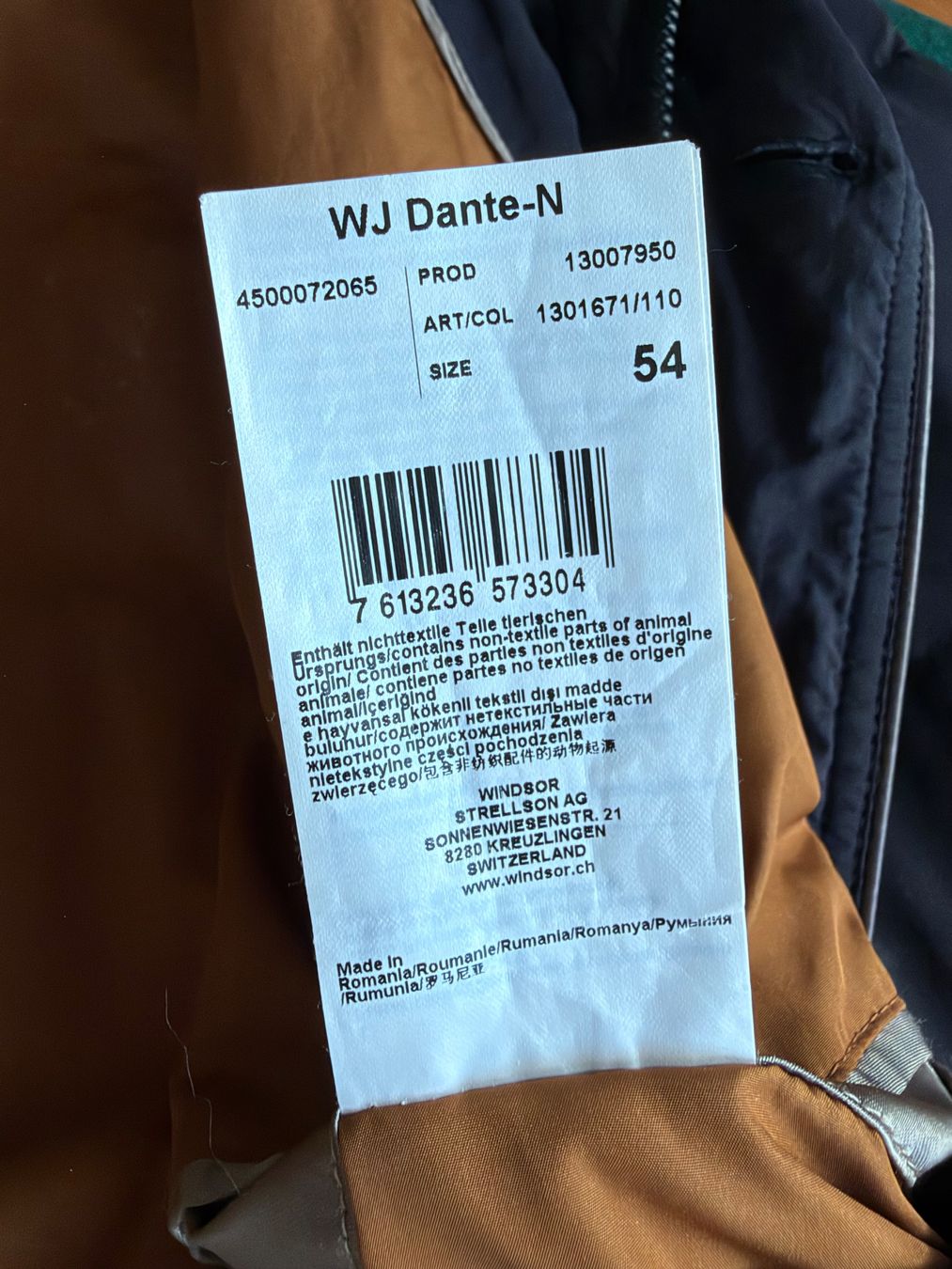 Windsor Giacche: WINDSOR Winterjacke mit Kapuze  Gr. 54 – Usato da Interlaken venduto da Bona55 8