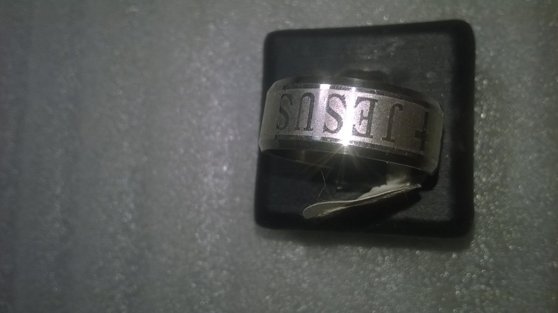 Bagues: ring edelsthal,,mit jesus geschrieben – Neuf (Voir description) à Basel par bijoutrie_4 2