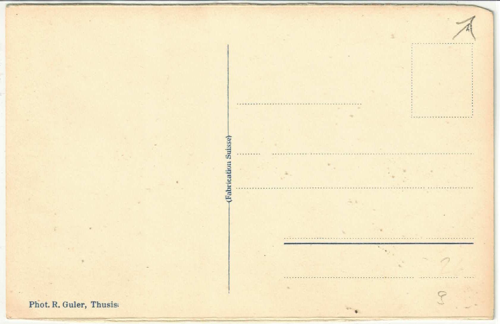 Cartoline postali: Filisur - Dorfpartie – Usato da Ettingen venduto da Kartenplanet 1