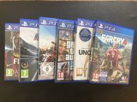 6 Stk. PS4 Games