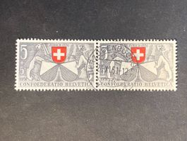Schweiz 1951 Pro Patria 5 Vollstempel HERZOGENBUCHSEE 24.XI.