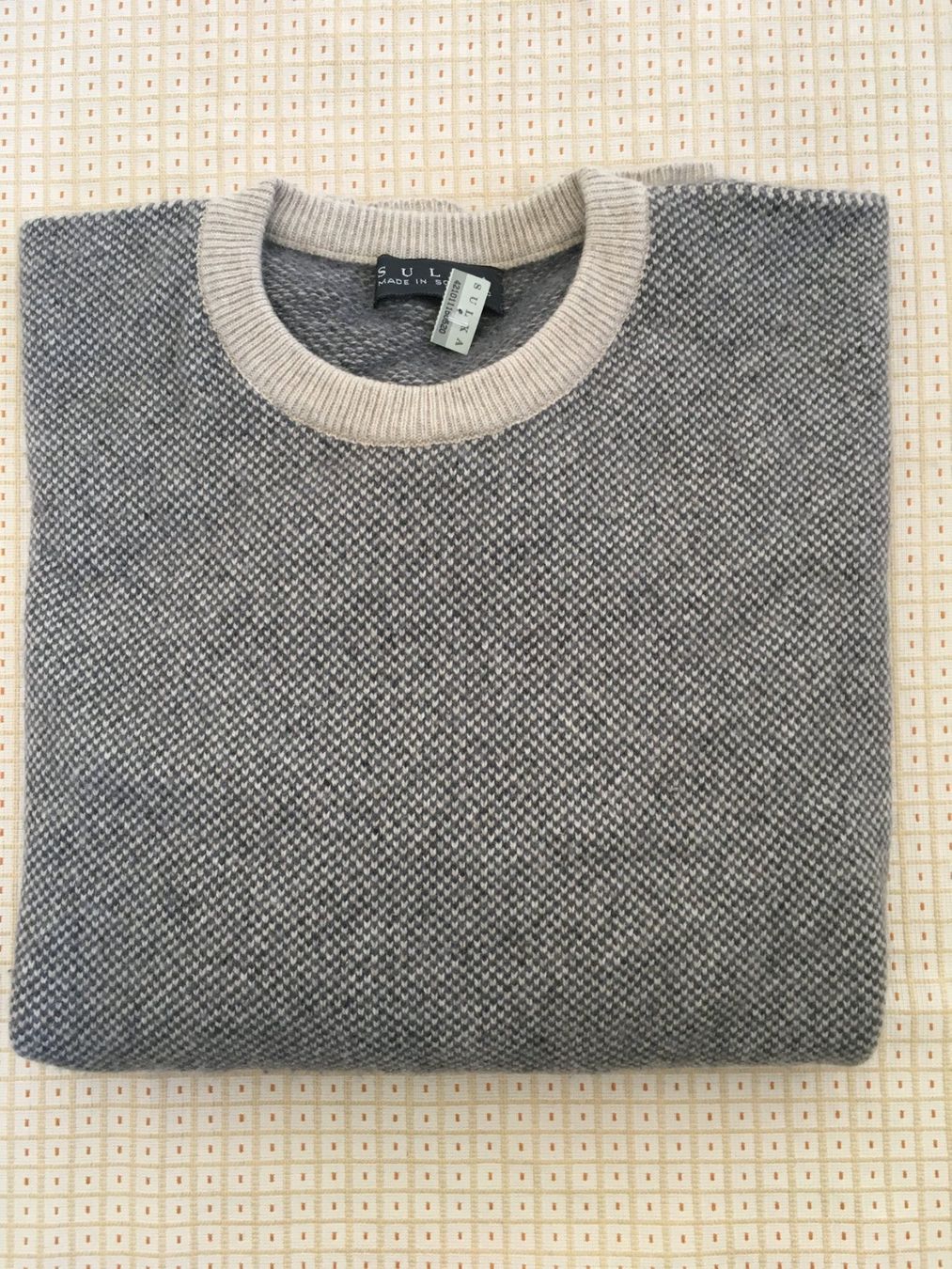 Maglioni & Felpe: Exceptionnel Pull Sulka 100% cashmere XL Neuf étiquette – Usato da Prangins venduto da pad2424 5
