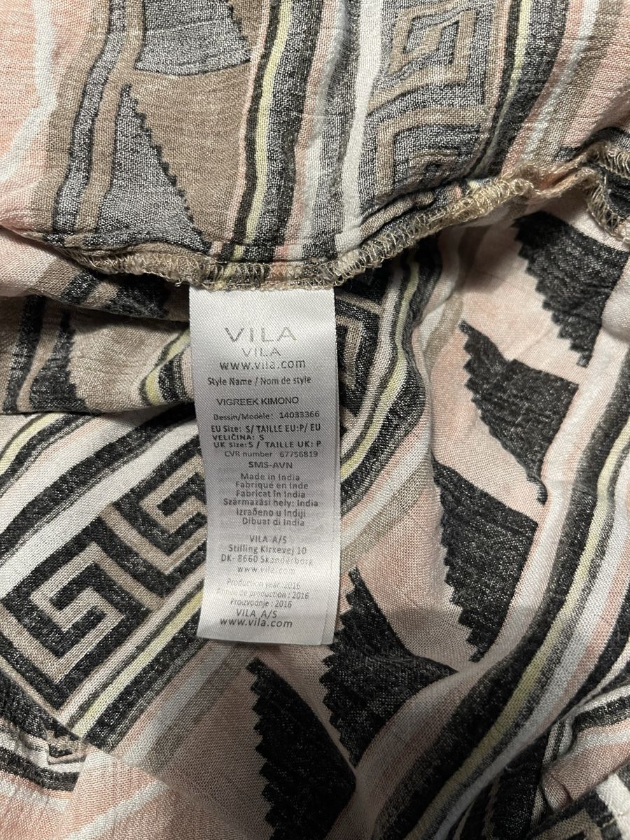 Vila Tuniche: Vila Chic kimono tunica lunga di viscosa--1-Size – Nuovo (secondo la descrizione) da Gordevio venduto da LanaZimm 8