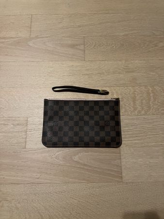 Louis Vuitton Neverfull Pochette Damier Azur guter Zustand