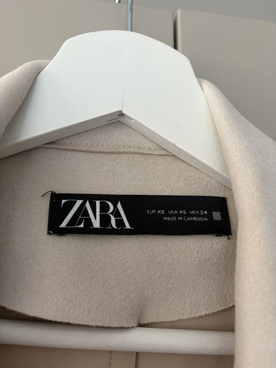 Zara Cappotti: Sommermantel im Wildlederlook ZARA – Usato da Lenzburg venduto da lejlaimamovic 4