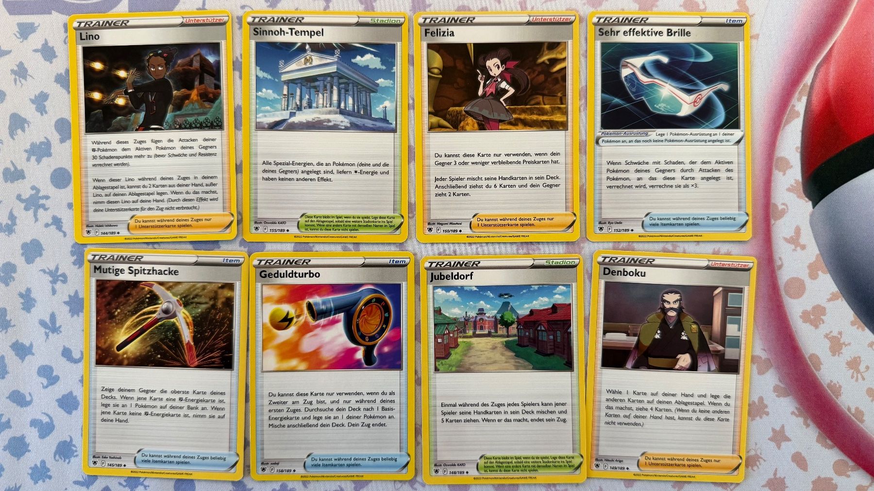 Pokémon Carte collezionabili: Div Pokemon Karten- Astralglanz DE – Nuovo (secondo la descrizione) da Gossau ZH venduto da Phelsuma01