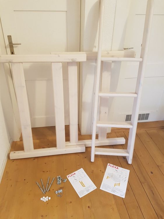 Erhöhung für Flexa Bett inkl. Leiter (Gebraucht) in Winterthur für CHF ...