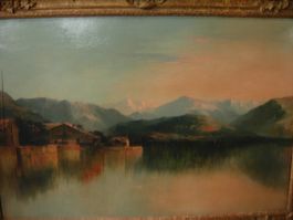 Oberitalienische Seelandschaft 1883