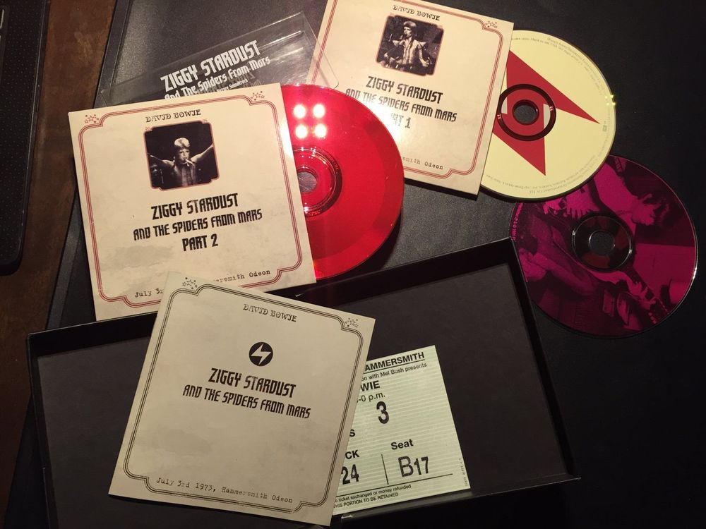 David Bowie Live 50th Anniversary Box Set 2 CDs plus 1 Ziggy (Gebraucht ...