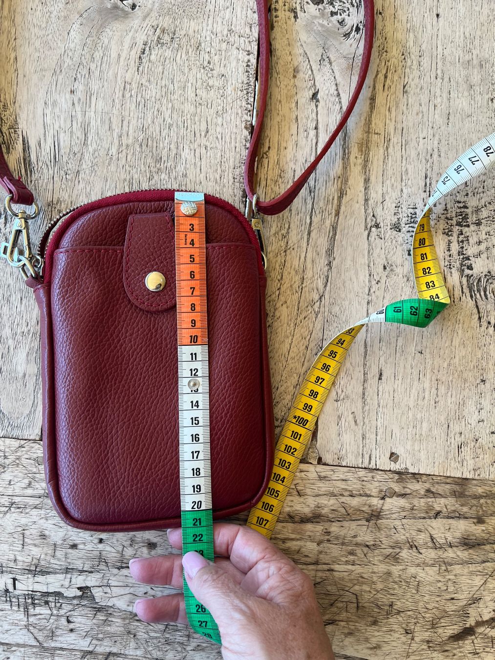 Borse da donna: Echt Leder Handtasche – Usato da Oberschrot venduto da pali13 2