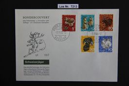 PJ 1966 Brie sauber gestempelt                      Los 7213