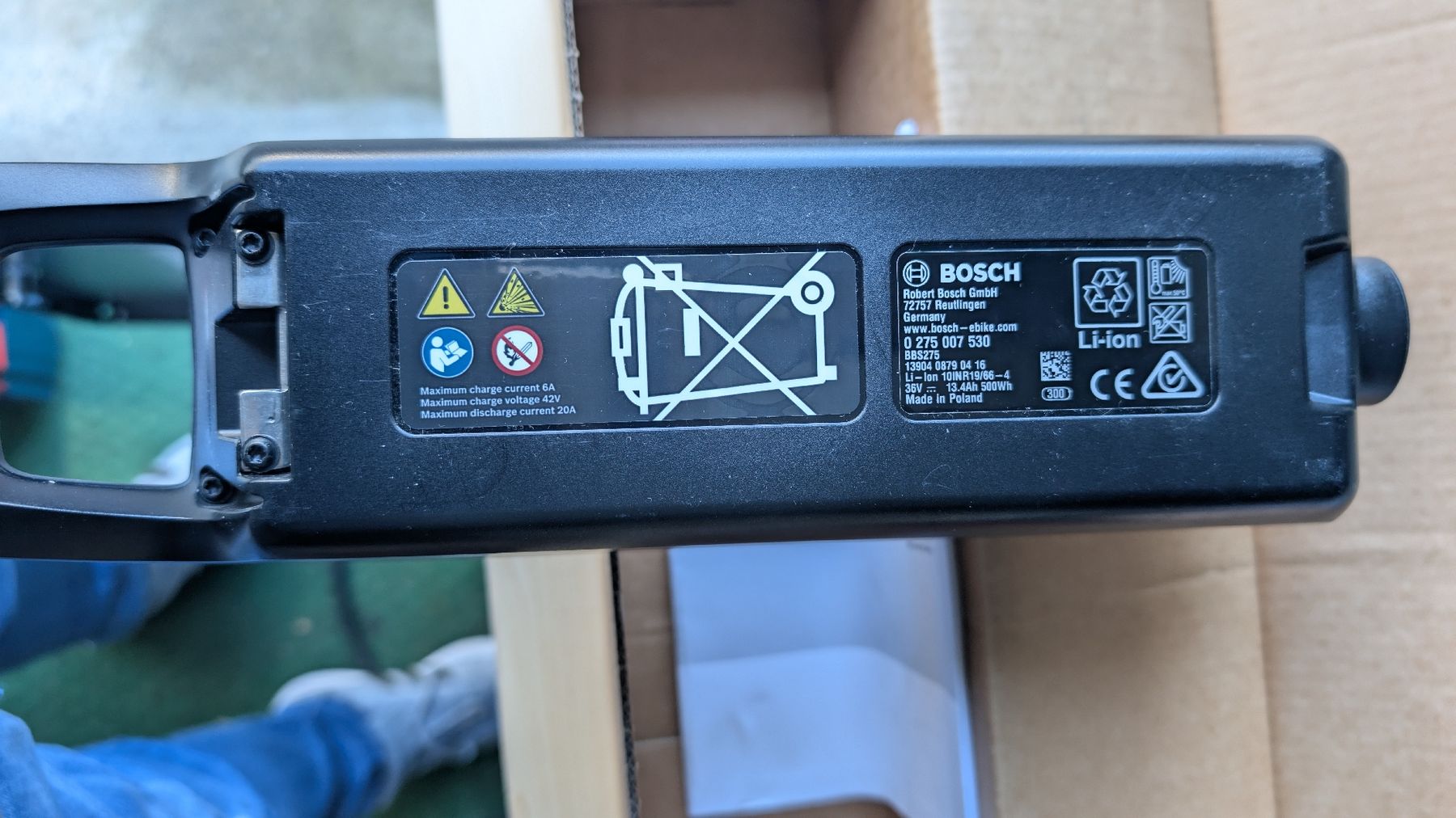Bosch Akkus: Bosch PowerPack 500 Frame Akku  Neu  – Neu (gemäss Beschreibung) aus Menziken von ezadinho 1