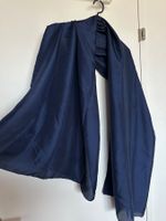 Dunkelblaue Stola / Schal glänzend - NEU!