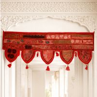 Türbehang Thorang 100cm Toran Indien Rot