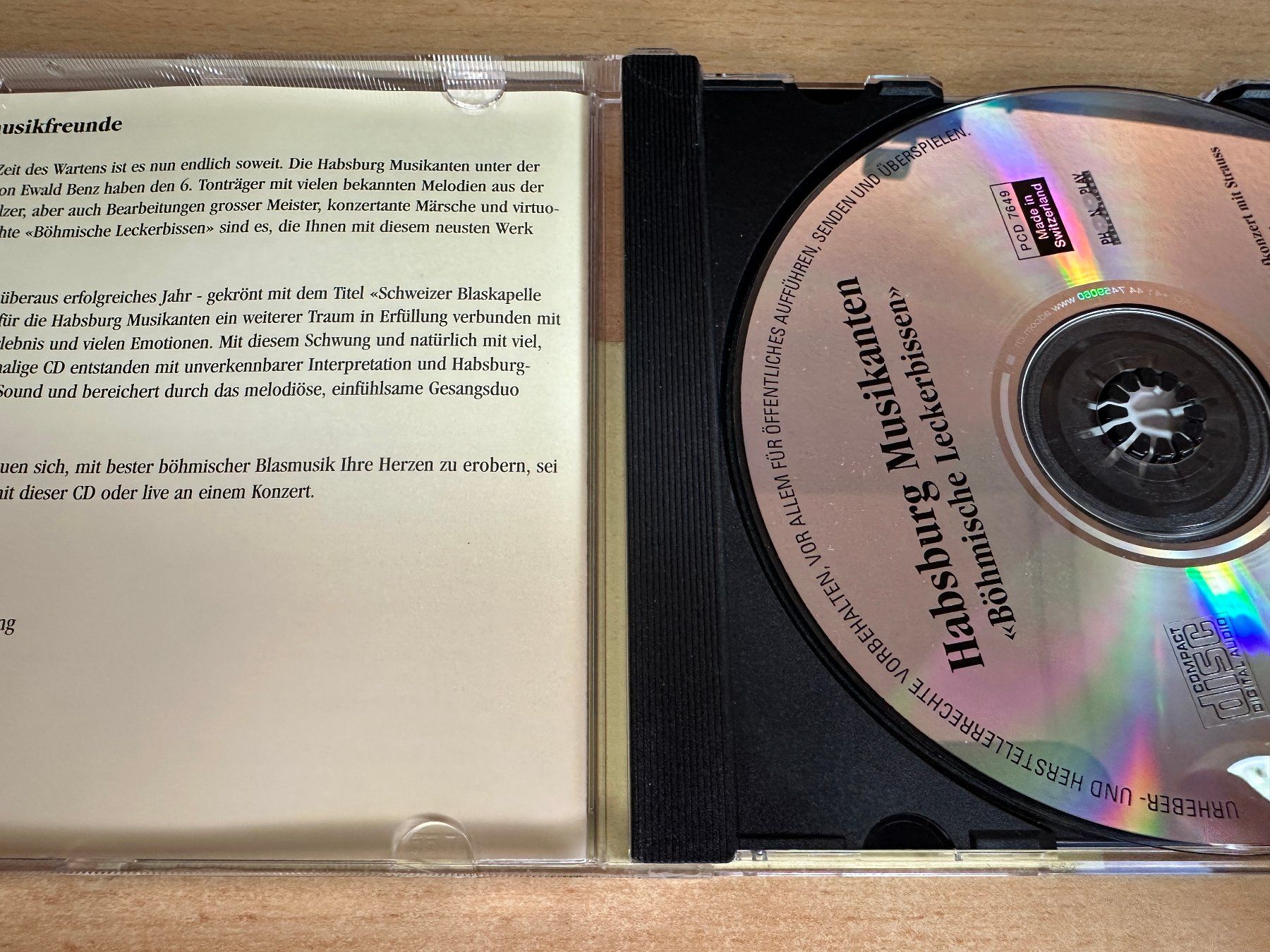 CDs: U6 Various - Habsburg Musikanten – Gebraucht aus Rikon im Tösstal von Alpenmutz 2