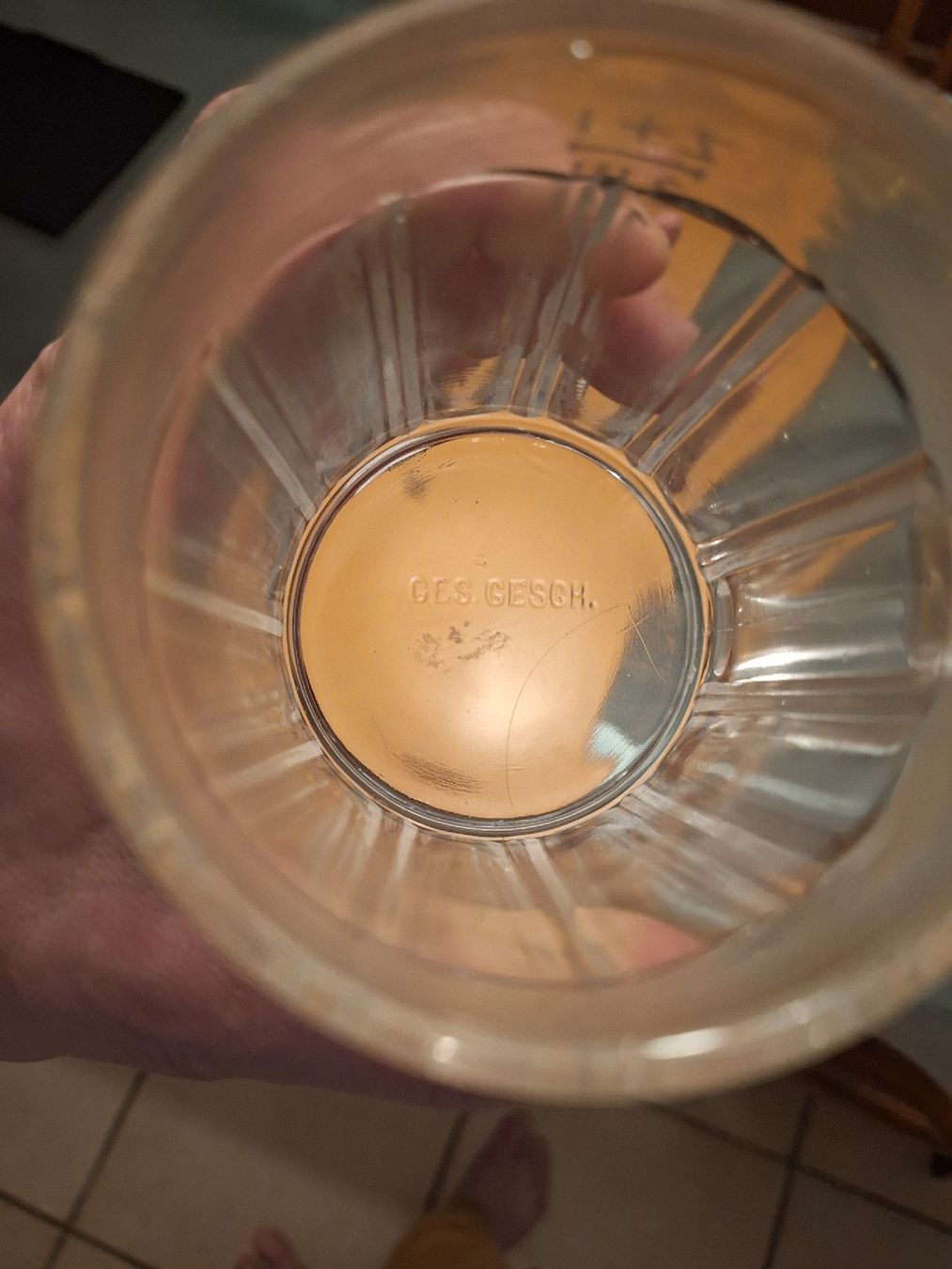 Bicchieri: Deckelglas von 1913 Männerchor Netstal – Usato da zumikon venduto da lotegrandote 2
