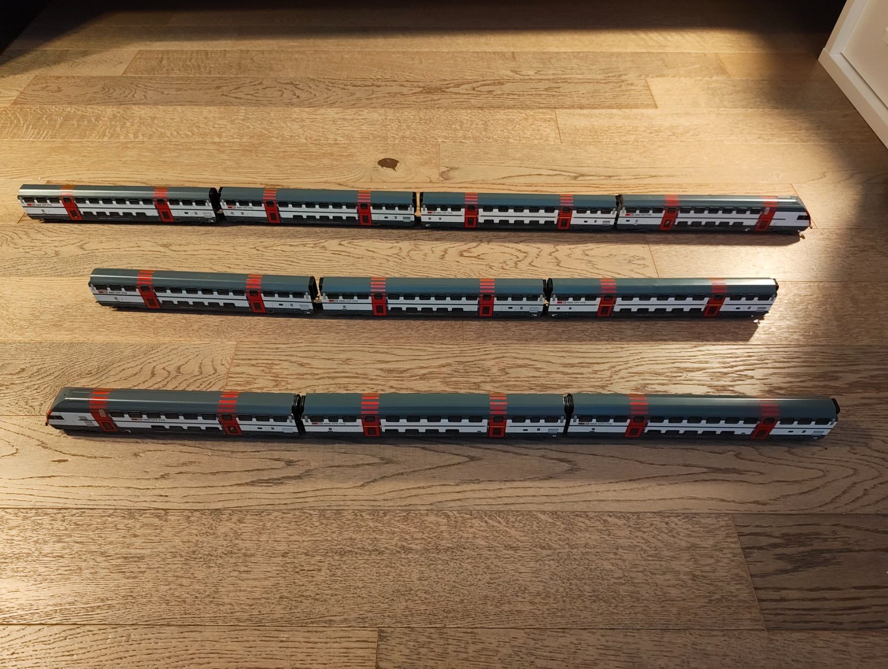 Hag Modellini di ferrovie: HAG SBB doppeldecker Zug – Usato da Lonay venduto da que_6phm