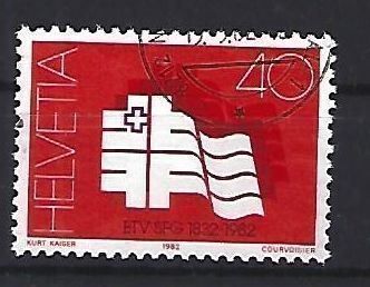 Tutti i francobolli: 1982 -  150 Jahre Eidg. Turnver. – Usato da Schaffhausen venduto da poststamp