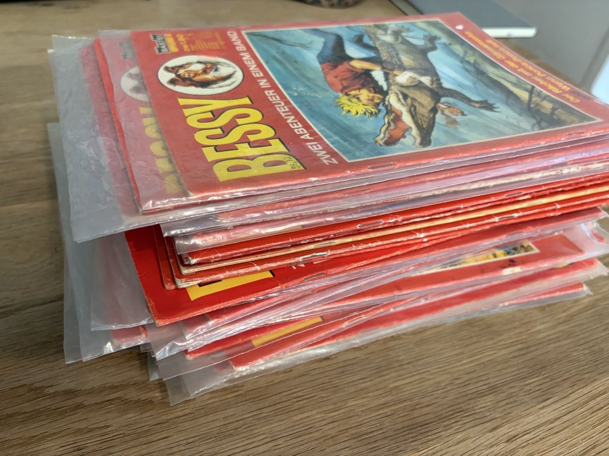 Fumetti: Bessy-Sammlung, 36 Doppelbänder, 2. Auflage – Usato da Bern venduto da dalmaxxi