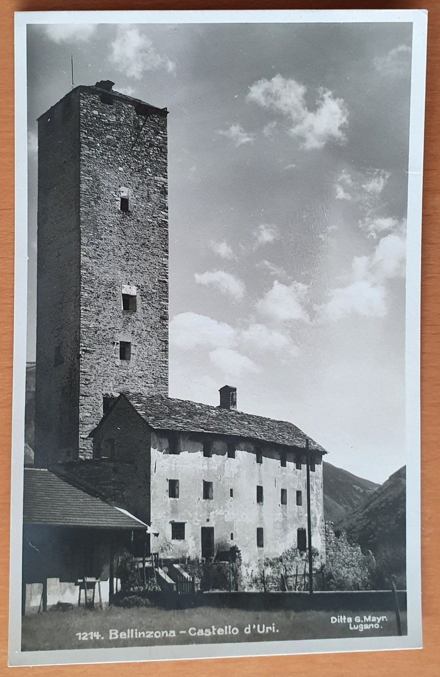 Cartoline postali: 3 Ansichtskarten Bellinzona – Usato da Kreuzlingen venduto da Rschweiz1 2