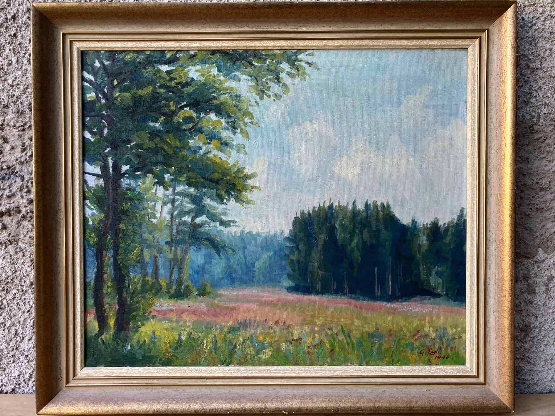 Tableaux: Öl- Landschaft – D'occasion à Wetzikon ZH par artefix