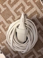 Verlängerungskabel weiss mit Stecker gebrauchter Zustand