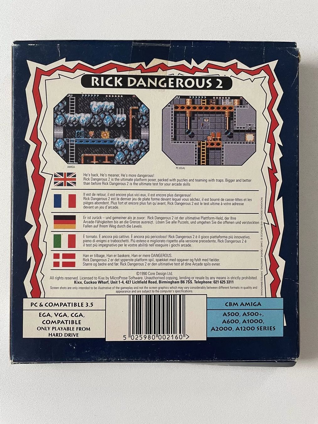 Commodore PC: Amiga Klassiker Rick Dangerous 2 – Usato da Beringen venduto da Beringen75 1