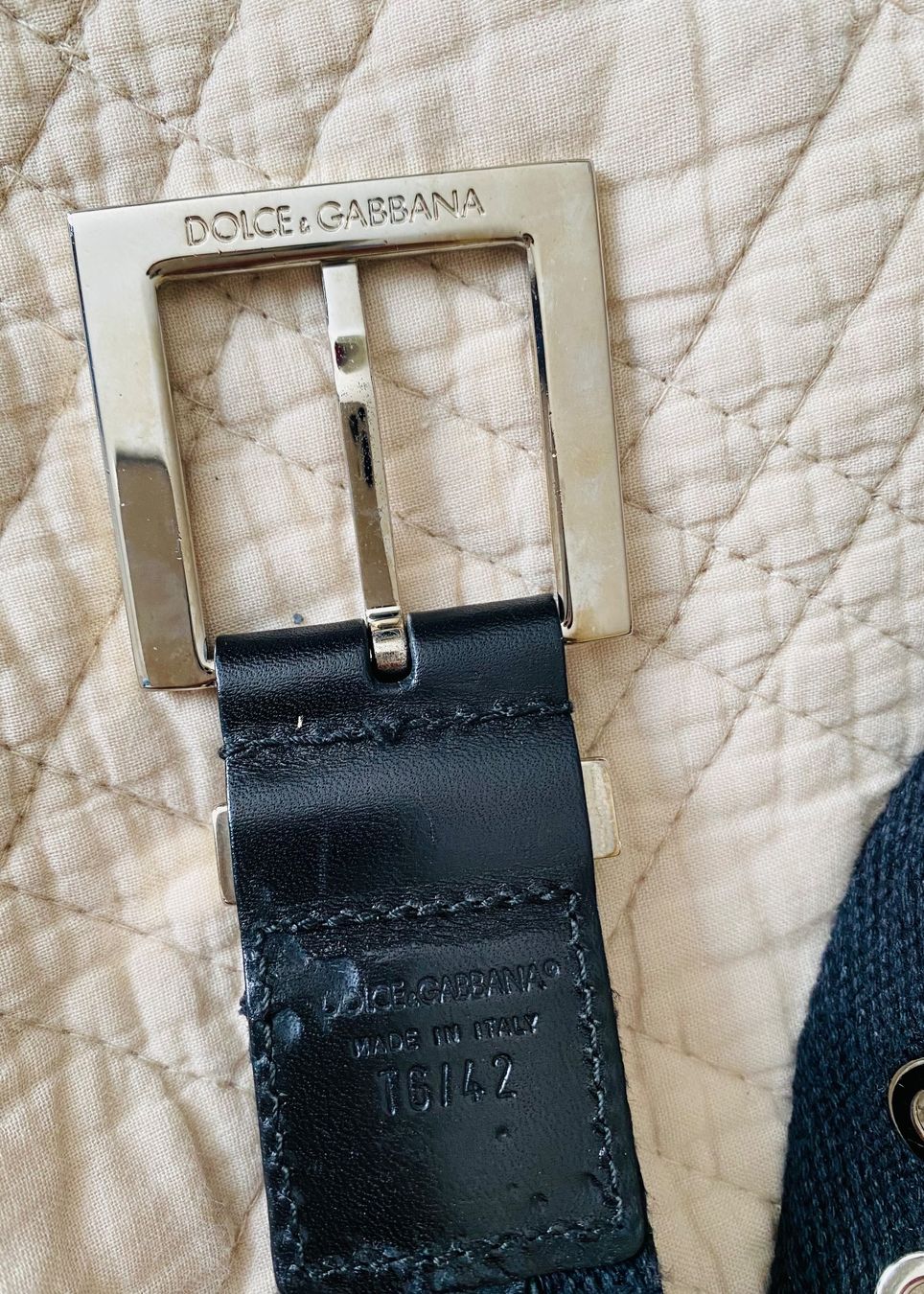 Dolce & Gabbana Gürtel: DOLCE & GABBANA ceinture. – Gebraucht aus Clarens von Piluka 6
