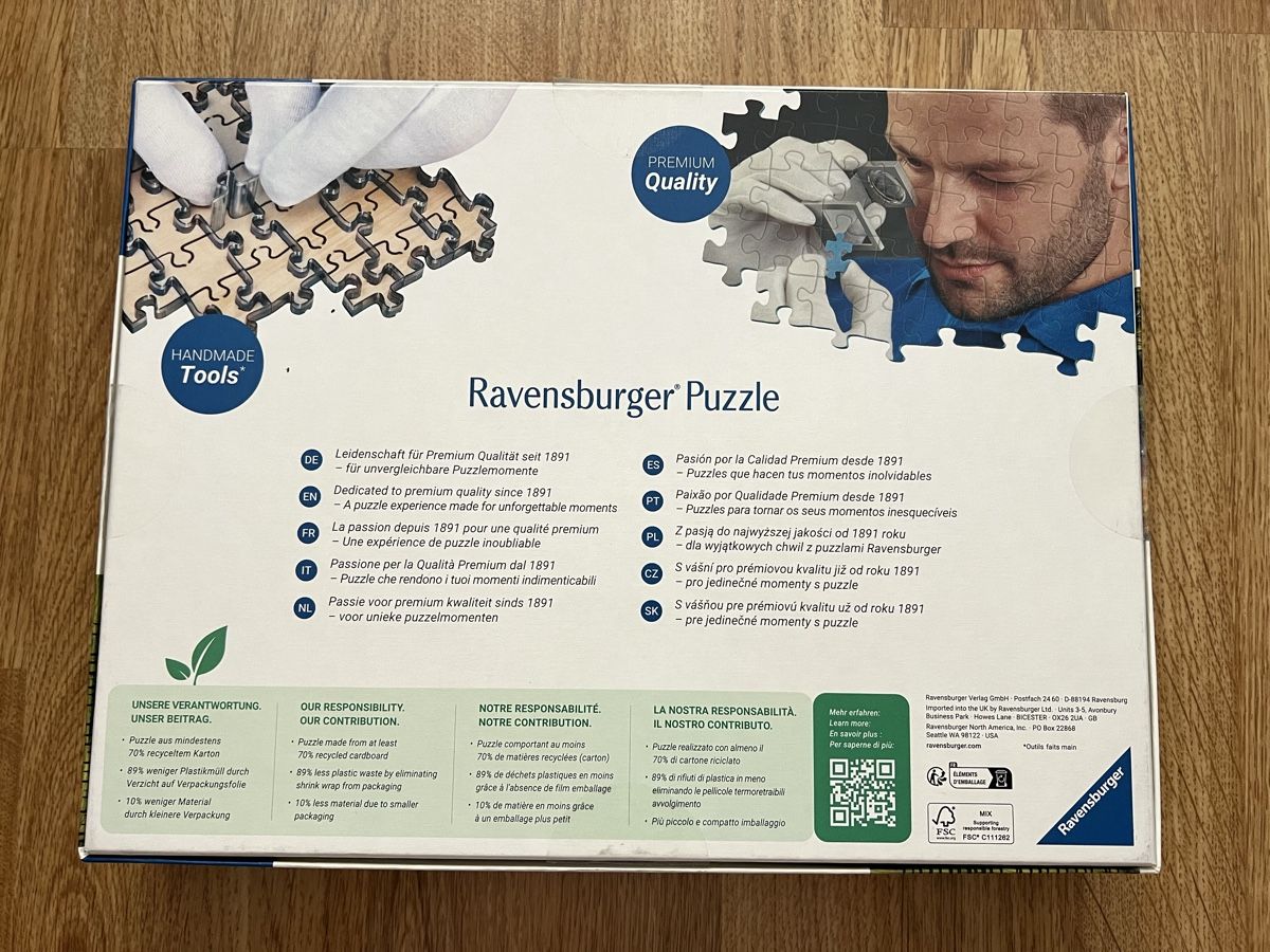 Ravensburger Puzzle: Ravensburger Puzzle 1000 Teile Toskana – Usato da Embrach venduto da selviv 3