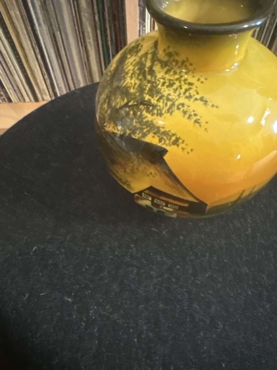 Vasi & Recipienti: Vintage Keramikvase, handbemalt Landschaft – Usato da Dübendorf venduto da chi_cgv6 2
